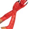 Leg Avenue Gloves & Arm Warmers Rhinestone Demon Claw Gloves