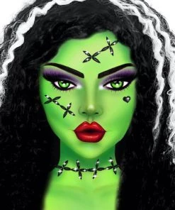 Leg Avenue Stitches Adhesive Face Jewels Sticker Costume Jewelry