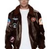 Leg Avenue Mens Licensed Costumes Top Gun Maverick Bomber Jacket