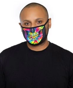 Leg Avenue Tie Dye Skull Face Mask