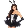 Leg Avenue Weapons Props And Kits Tuxedo Bunny Accessory Kit With Glitter Ears