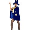 Leg Avenue Witches Vampire And Devils Velvet Moon And Stars Cape And Wizard Hat
