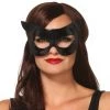 Leg Avenue Face Mask Vinyl Wet Look Cat Costume Mask