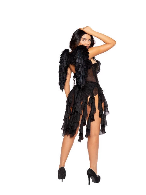 Roma Fairytale & Fanasty 1pc Dark Angel Diva Costume 7 Roma Fairytale & Fanasty 1pc Dark Angel Diva Costume