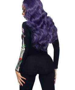 Leg Avenue 3D Floral Skeleton Catsuit Costume
