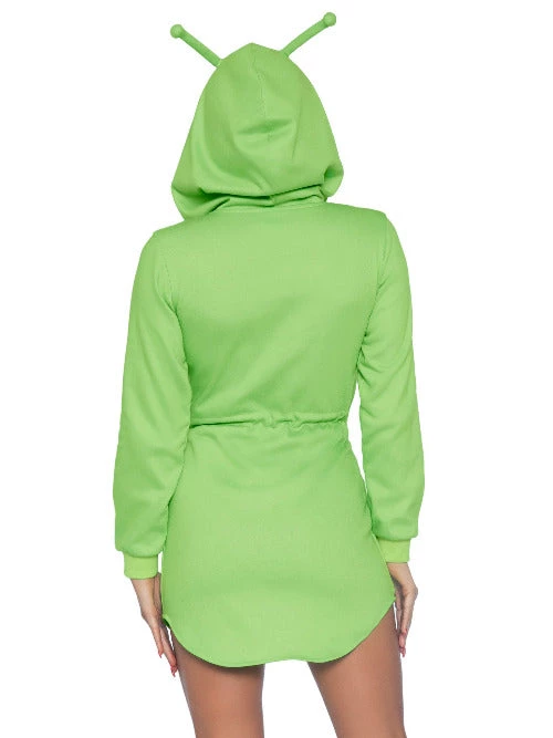 Leg Avenue Space & Aliens Alien Fleece Hoodie Dress. 5 Leg Avenue Space & Aliens Alien Fleece Hoodie Dress.