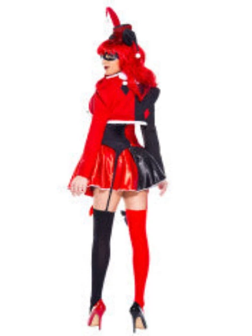 Music Legs Circus & Clowns Cute Quinn Womens Costume 4 Music Legs Circus & Clowns Cute Quinn Womens Costume