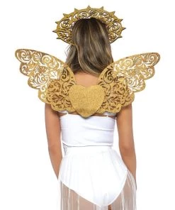 Leg Avenue Golden Angel Wing & Halo Costume Kit