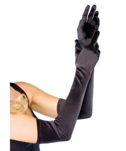 Leg Avenue Extra Long Opera Length Satin Gloves Gloves & Arm Warmers