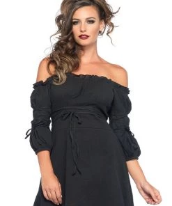 Leg Avenues Gauze Peasant Dress With Tie Up Details Design Your Own Costumes