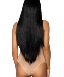 Leg Avenue 33 Inch Long Straight Center Part Wig Wigs