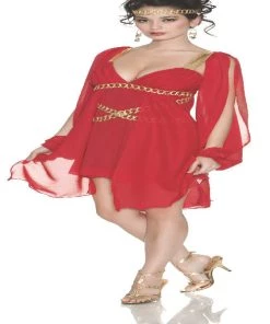 Rubies Women's Goddess In Red Costume Warriors & Goddness
