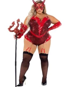 Roma 3pc Playboy Devilicious Costume Playboy Collections
