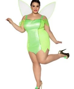Leg Avenue 4-Piece Curvy Pretty Pixie Costume 10 Leg Avenue 4-Piece Curvy Pretty Pixie Costume