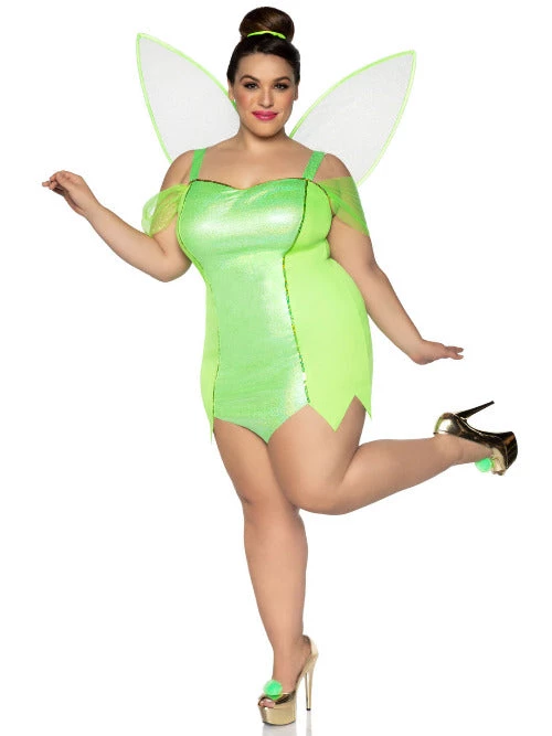 Leg Avenue 4-Piece Curvy Pretty Pixie Costume 6 Leg Avenue 4-Piece Curvy Pretty Pixie Costume
