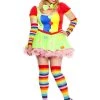 Music Legs Circus & Clowns Big Top Babe Womens Costume