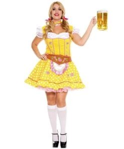 Music Legs International Bright Dirndl Costume
