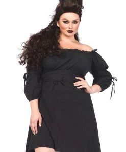 Leg Avenues Gauze Peasant Dress With Tie Up Details Design Your Own Costumes