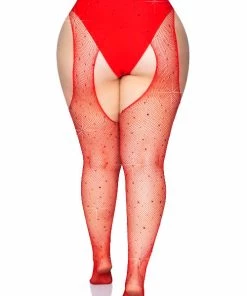 Leg Avenue Garterbelt Stockings And Suspender Hose Casey Rhinestone Fishnet Suspender Pantyhose 9 Leg Avenue Garterbelt Stockings And Suspender Hose Casey Rhinestone Fishnet Suspender Pantyhose