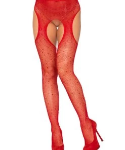Leg Avenue Garterbelt Stockings And Suspender Hose Casey Rhinestone Fishnet Suspender Pantyhose 10 Leg Avenue Garterbelt Stockings And Suspender Hose Casey Rhinestone Fishnet Suspender Pantyhose