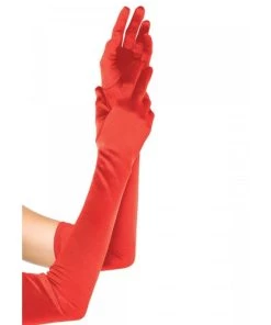 Leg Avenue Extra Long Opera Length Satin Gloves Gloves & Arm Warmers