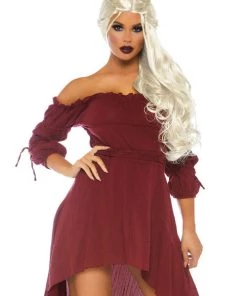 Leg Avenues Gauze Peasant Dress With Tie Up Details Design Your Own Costumes