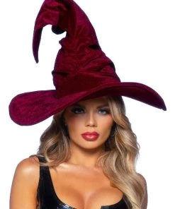Leg Avenue Best Selling Products Velvet Ruched Witch Hat