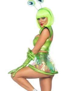 Leg Avenue Space & Aliens 5 PC Beam Me Up Babe Costume