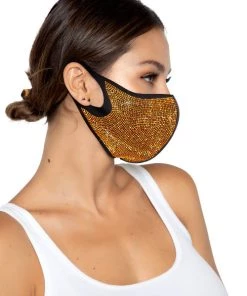 Leg Avenue Alexi Rhinestone Face Mask