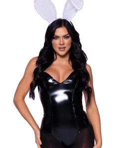 Leg Avenue Best Selling Products Ruffle Trimmed Bendable Lace Bunny Ears