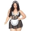 Leg Avenue Plus Fantasy French Maid Lingerie Set
