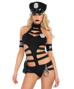 Leg Avenue Undercover Cop Costume Military & Uniforms