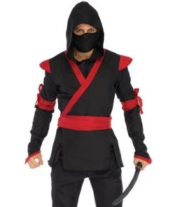 Leg Avenue Mens 5 PC Ninja Costume Mens Ninja