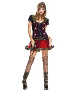 Music Legs Frontline Fox Womens Costume