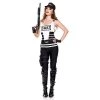 Music Legs Sassy Swat Womens Costume 1 Music Legs Sassy Swat Womens Costume