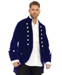 Leg Avenue Pirates Long Velvet Coat