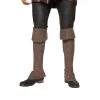 Roma Pirate Boot Covers With Zipper Detail