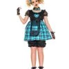 Music Legs Wind Up Doll Costume Spooky