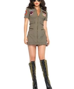 Leg Avenue Top Gun Womens Flight Dress