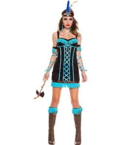 Music Legs Native Princess 2 Womens Costume