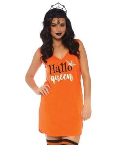Legavenue Halloqueen Jersey Dress Spooky
