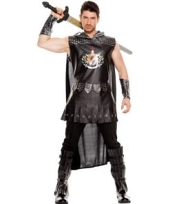 Music Legs Men's Medieval Warrior King Costume