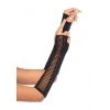 Leg Avenue Seamless Opaque Lace Up Fingerless Gloves Gloves & Arm Warmers