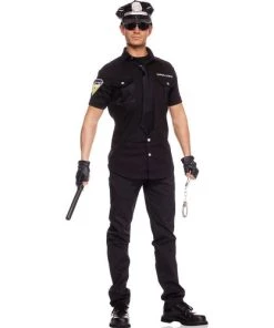 Music Legs Officer Arrest Me Mens Costume