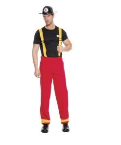 Music Legs Men's Firefighter Hero Costume Best Selling Products