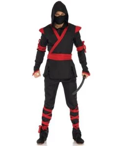 Leg Avenue Mens 5 PC Ninja Costume Mens Ninja