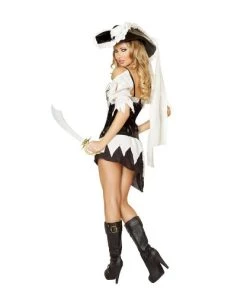 Roma Sexy Shipwrecked Sailor Costume Ladies Pirates