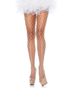 Leg Avenue Net & Lace Tights Isla Fence Net Tights