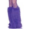 Leg Avenue Legging Footless Tights And More Cleo Furry Purple Leg Warmers