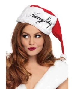 Leg Avenue Reversible Plush Santa Hat